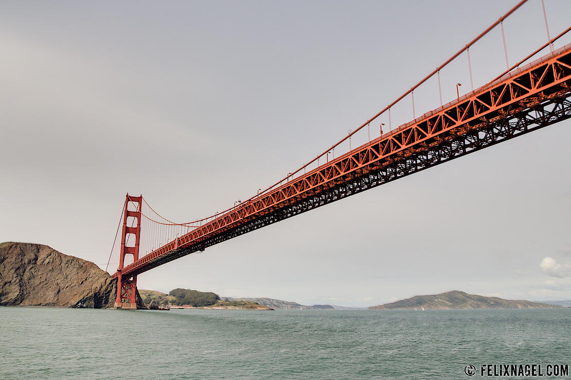 San Francisco, Golden Gate Bridge, USA 2015