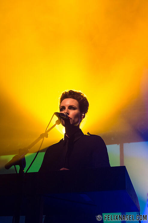 Laibach am 5. April 2014 in der Reithalle Dresden