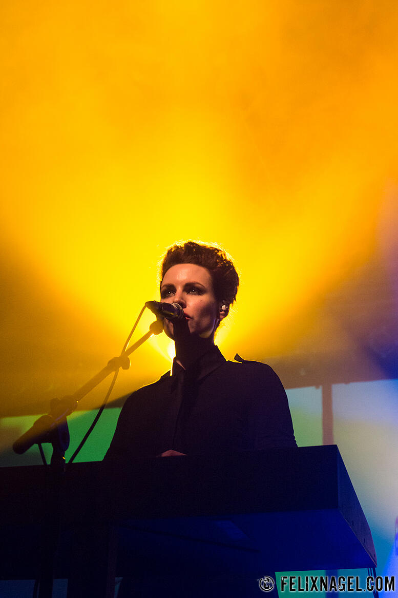 Laibach am 5. April 2014 in der Reithalle Dresden