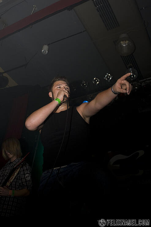 A Missing Child beim Emergenza Newcomer Festival Semifinale im Knust (Hamburg) am 02.05.09