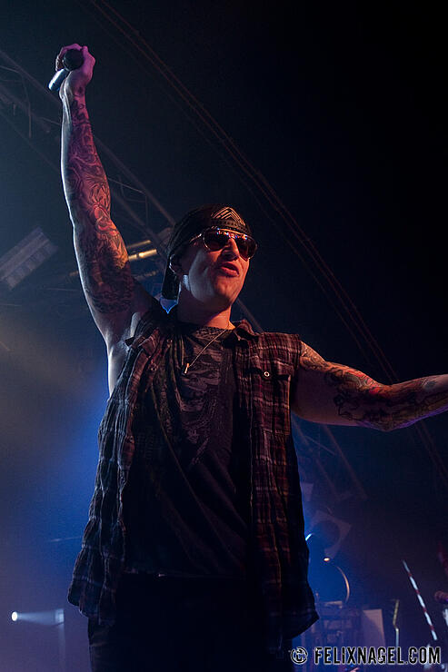 Aveged Sevenfold am 16. November 2010 in der Markthalle Hamburg