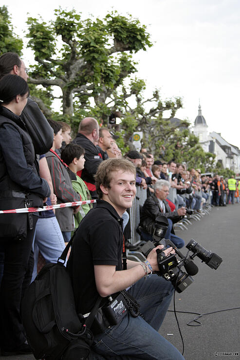 Gelände und Parade der Magic Bike 2009 in Rüdesheim am Rhein