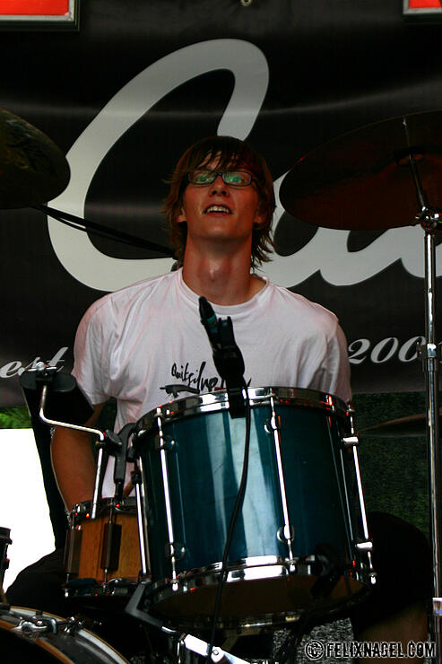 Die Friedberger Ska Band 'Evil Cavies' auf dem Soundgarden Festival 2008 in Friedberg (Hessen) 