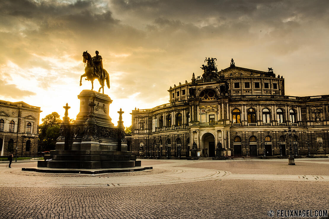 HDR Semperoper #1 - August 2014, Dresden