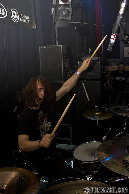 White Lilium beim Emergenza Newcomer Festival Semifinale im Knust (Hamburg) am 02.05.09