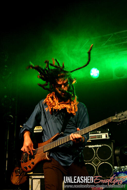 Brutal Polka auf dem Mach1 Festival 2009 bei Limburg im Rahmen meines FH Projekts 'Unleashed Emotions'