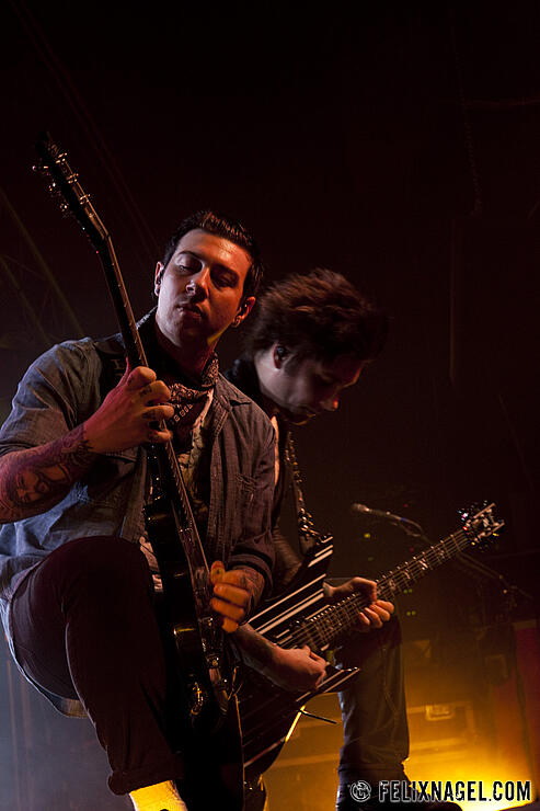 Aveged Sevenfold am 16. November 2010 in der Markthalle Hamburg