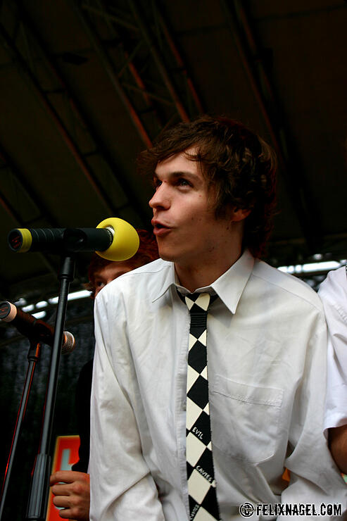 Die Friedberger Ska Band 'Evil Cavies' auf dem Soundgarden Festival 2008 in Friedberg (Hessen) 