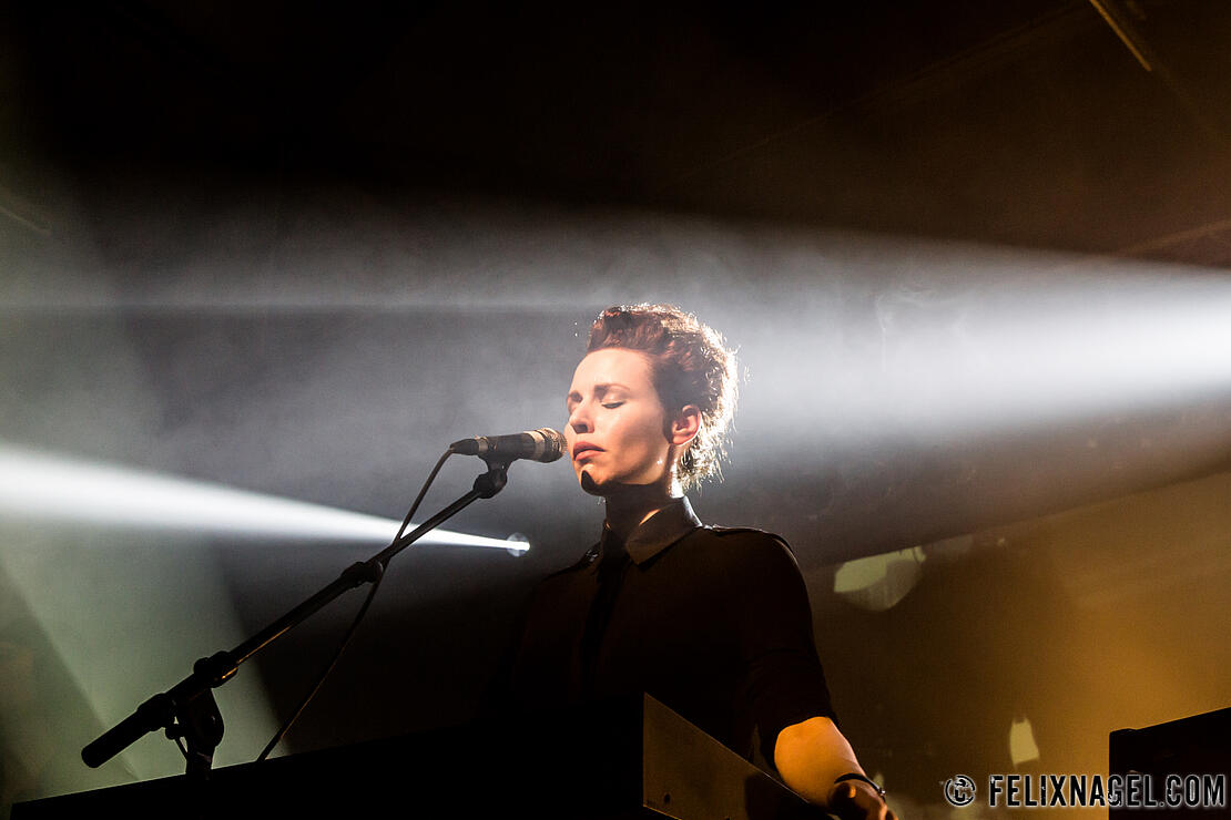 Laibach am 5. April 2014 in der Reithalle Dresden