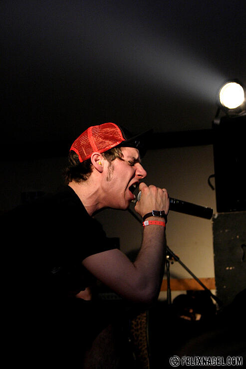 Meine guten Freunde von As Mentionded Below auf der Extra Live Rock Night No3 im Westerwald