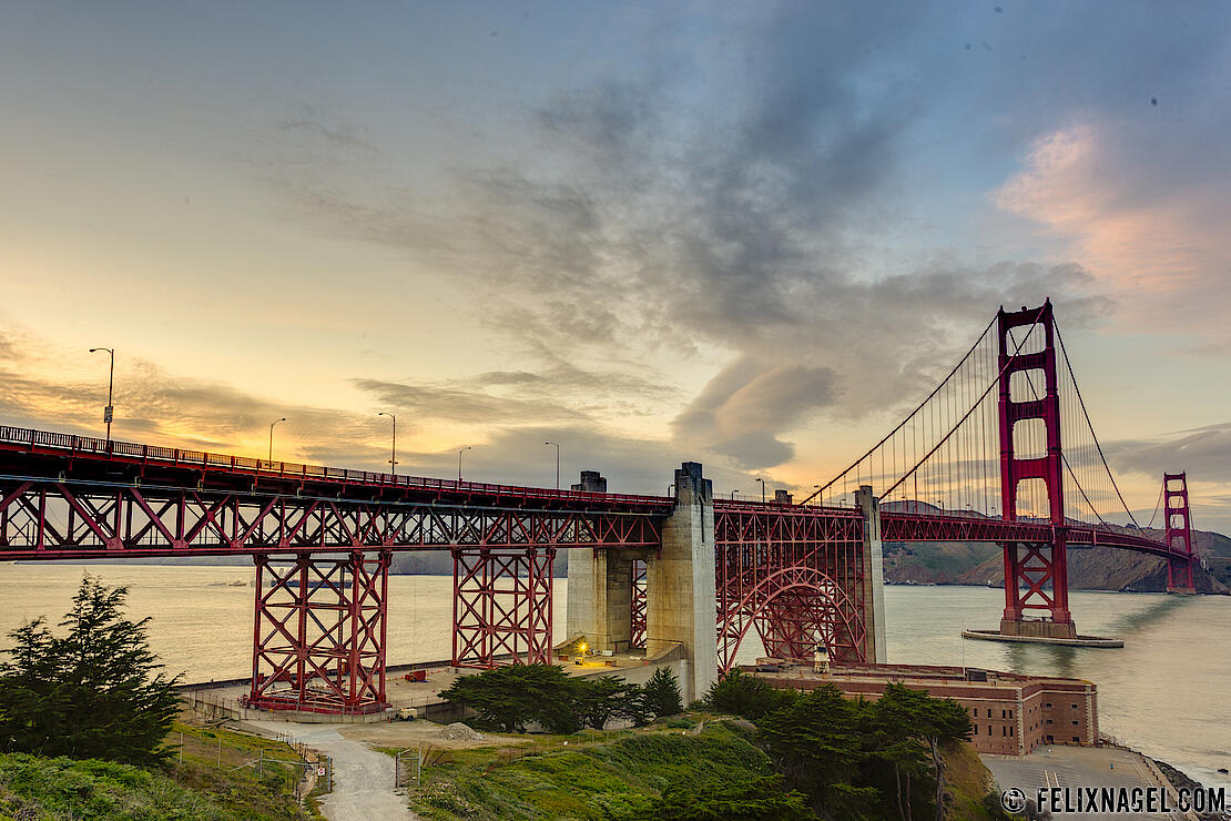 San Fransisco, Golden Gate Bridge, USA 2015