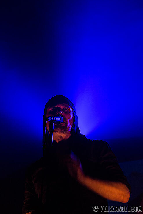 Laibach am 5. April 2014 in der Reithalle Dresden