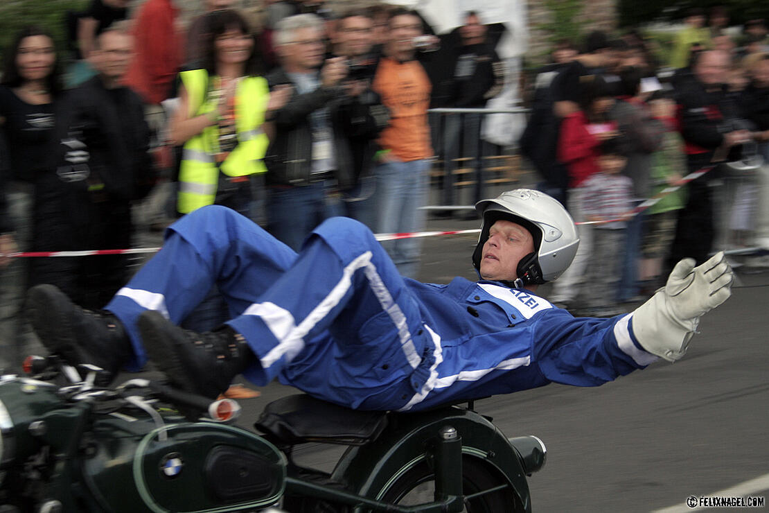 Gelände und Parade der Magic Bike 2009 in Rüdesheim am Rhein