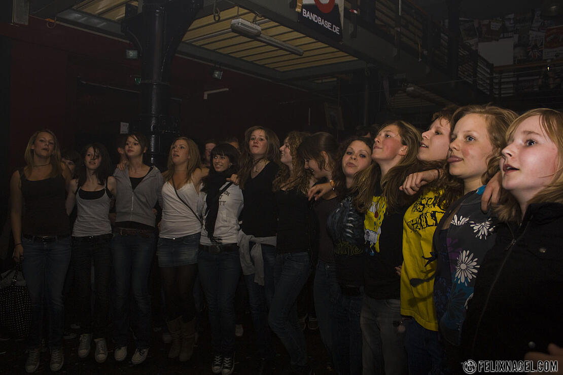 A Missing Child beim Emergenza Newcomer Festival Semifinale im Knust (Hamburg) am 02.05.09