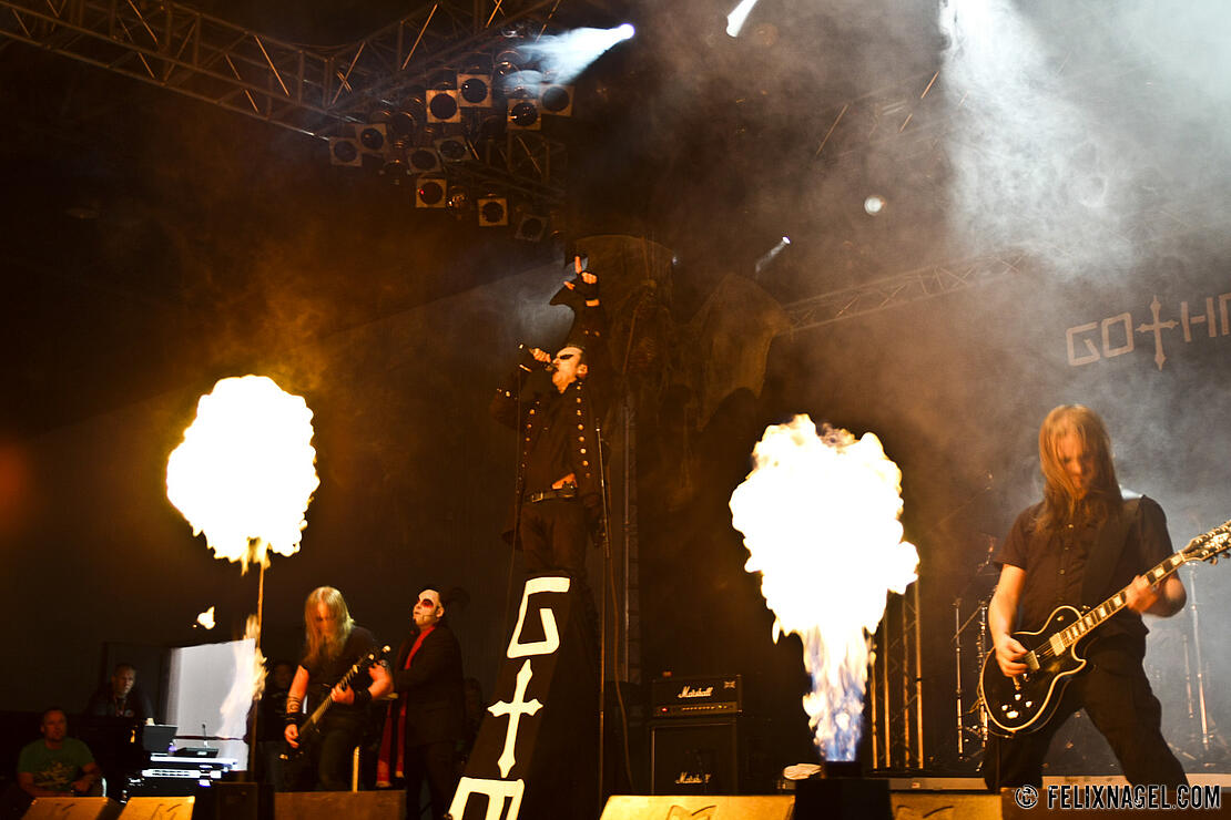 Gothminister beim 20. Wave-Gotik-Treffen Juni 2011 in Leipzig 