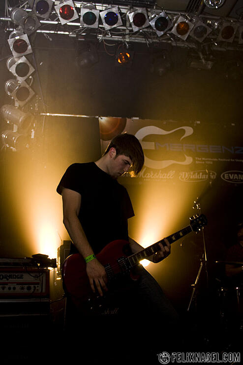 Last Exit to Anywhere beim Emergenza Newcomer Festvial Semi Finale am 13.05.08 in der Batschkapp (FFM)