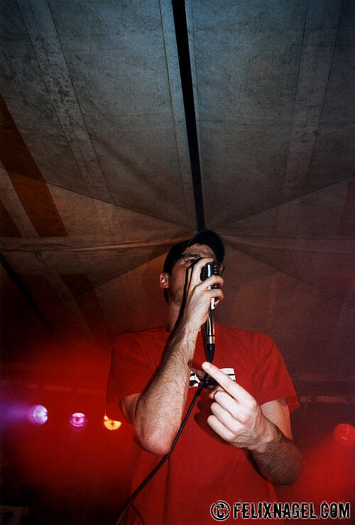 Die leider nicht mehr existente Band 'Gift' auf dem legendären Rock Am Schilf Festival 2007 im schönen Nannenbach