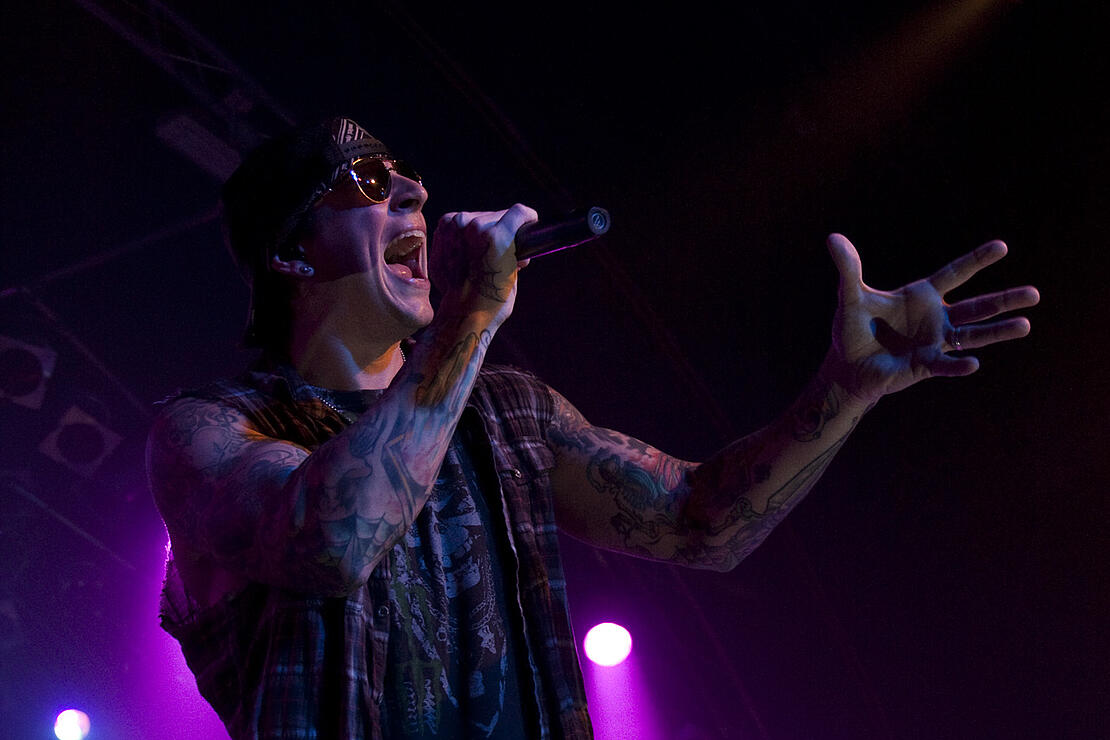 Aveged Sevenfold am 16. November 2010 in der Markthalle Hamburg