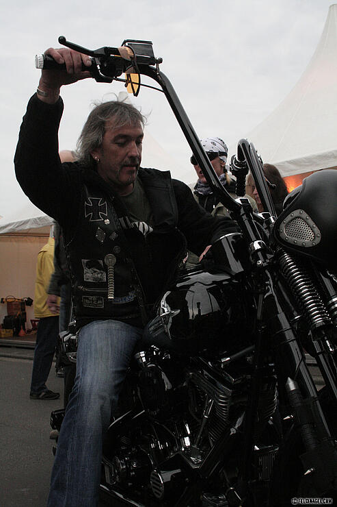 Gelände und Parade der Magic Bike 2009 in Rüdesheim am Rhein