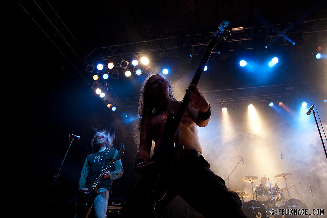 Moonsorrow  beim 20. Wave-Gotik-Treffen Juni 2011 in Leipzig 
