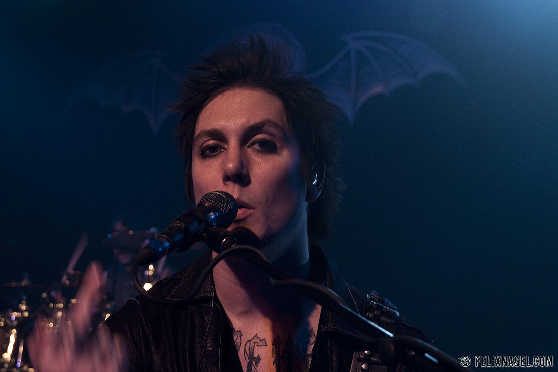 Aveged Sevenfold am 16. November 2010 in der Markthalle Hamburg