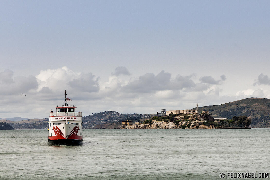 San Francisco, Red And White Fleet / Alcatraz, USA 2015