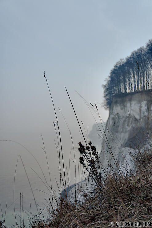 Nationalpark Jasmund, Ostsee bei Sassnitz (Ostrügen) im Februar 2016