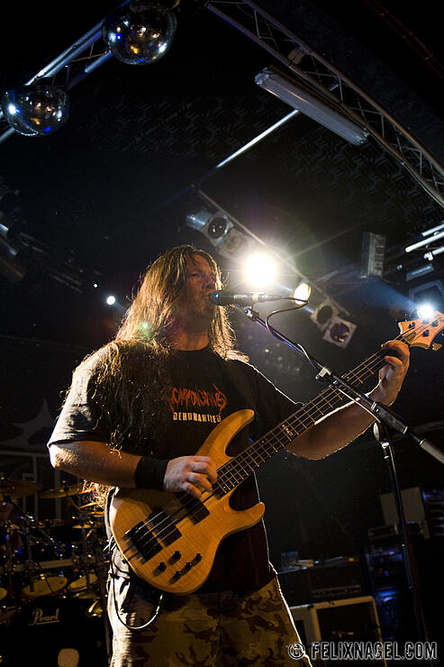 Dying Fetus am 26. September 2012 in der Markthalle Hamburg.