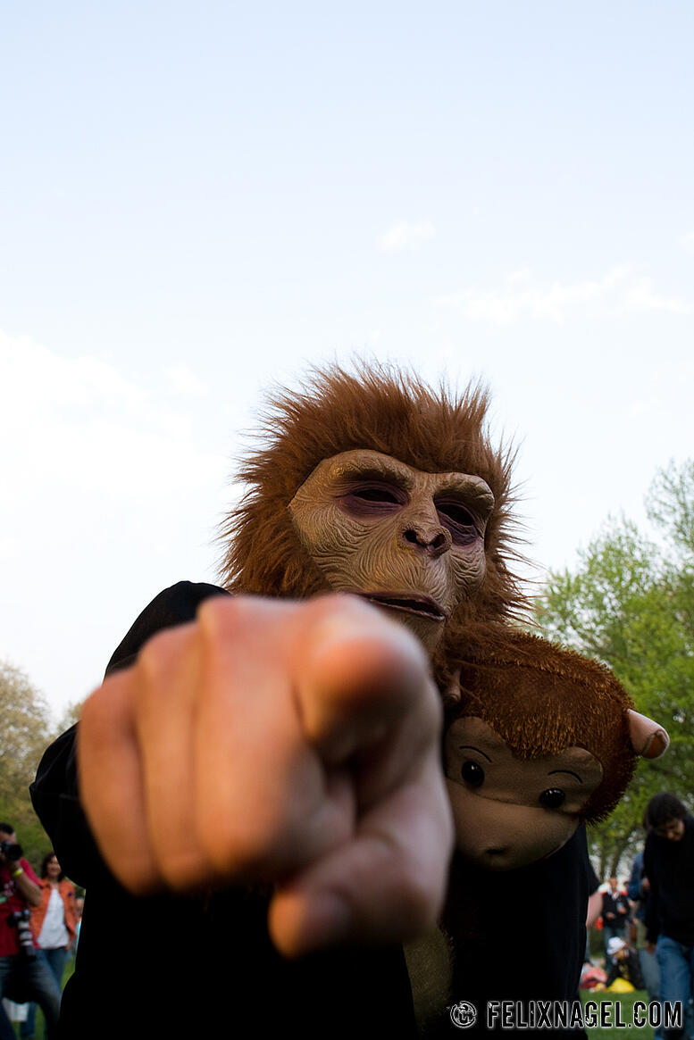 Affo Gribaldi von "Die Gribaldies" beim Besser als Nix Festival 2013